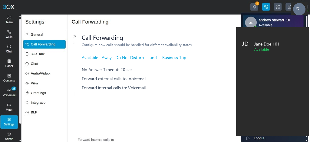 Call Forwarding